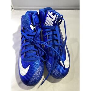 NEW Nike ID Alpha Cleats Size 13.5. Blue.
